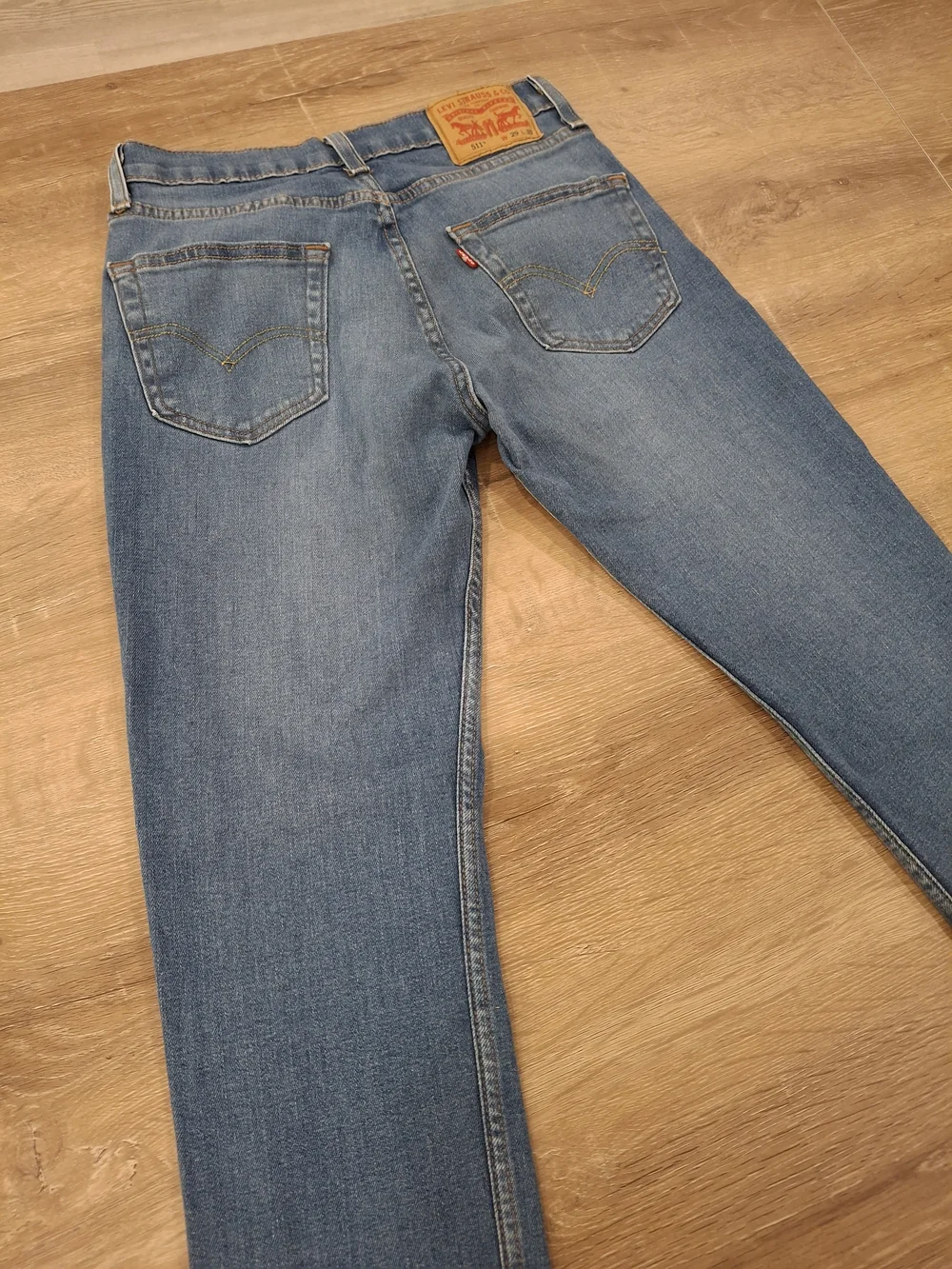 Levi's 511 Slim Fit Jeans Men's 29 x 30 Light Wash Denim